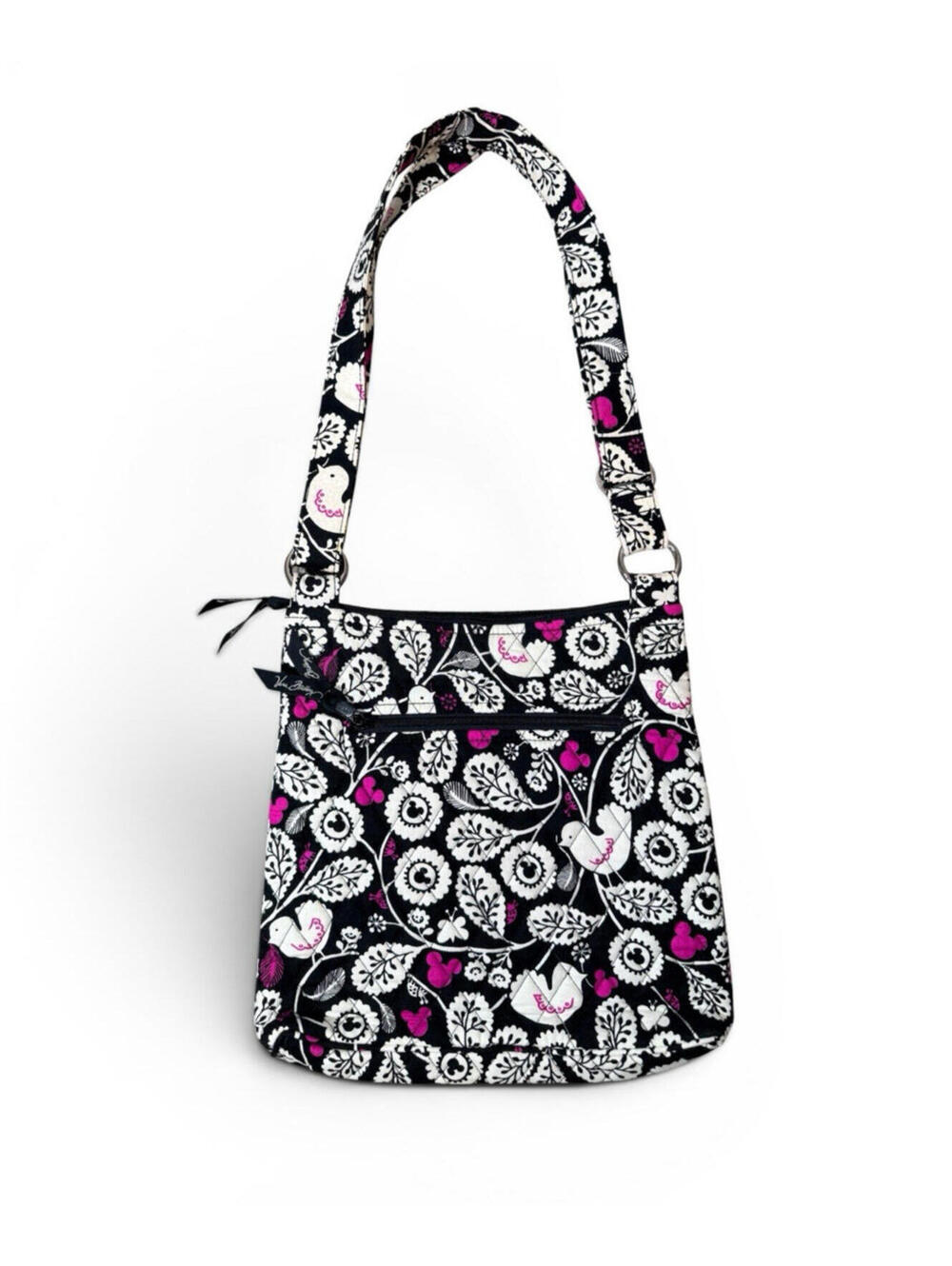 VERA BRADLEY Disney Parks Hidden Mickey Crossbody Hipster Bag Purse